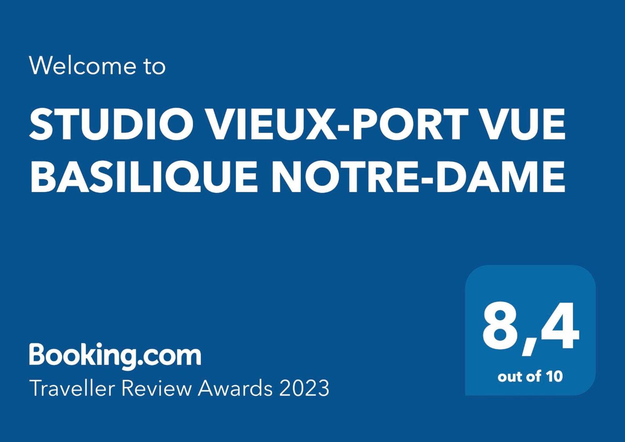 Studio Vieux-Port Vue Basilique Notre-Dame Марсилия Екстериор снимка
